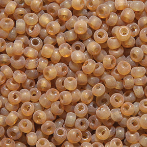 10SV253-20R: Vintage Venetian Transparent Gold #20 Frosted 10/0 50 Gram Bag