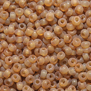 10SV253-20R: Vintage Venetian Transparent Gold #20 Frosted 10/0 50 Gram Bag