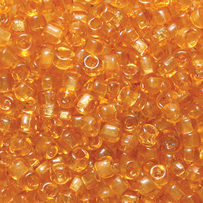 10SV254-4R: Vintage Venetian Transparent Raw Sienna #4 Square Hole 10/0 150 Gram Bag