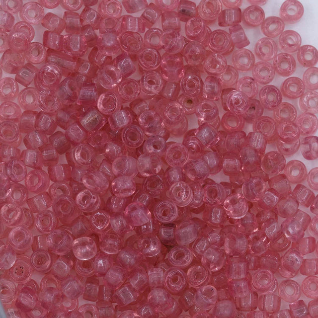 10SV293-1: Antique Venetian 10/0 Seed Bead Transparent Melon #1 - 10 Grams