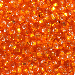 10SV435-4: Vintage Venetian S/L Orange #4 10/0 500 Grams