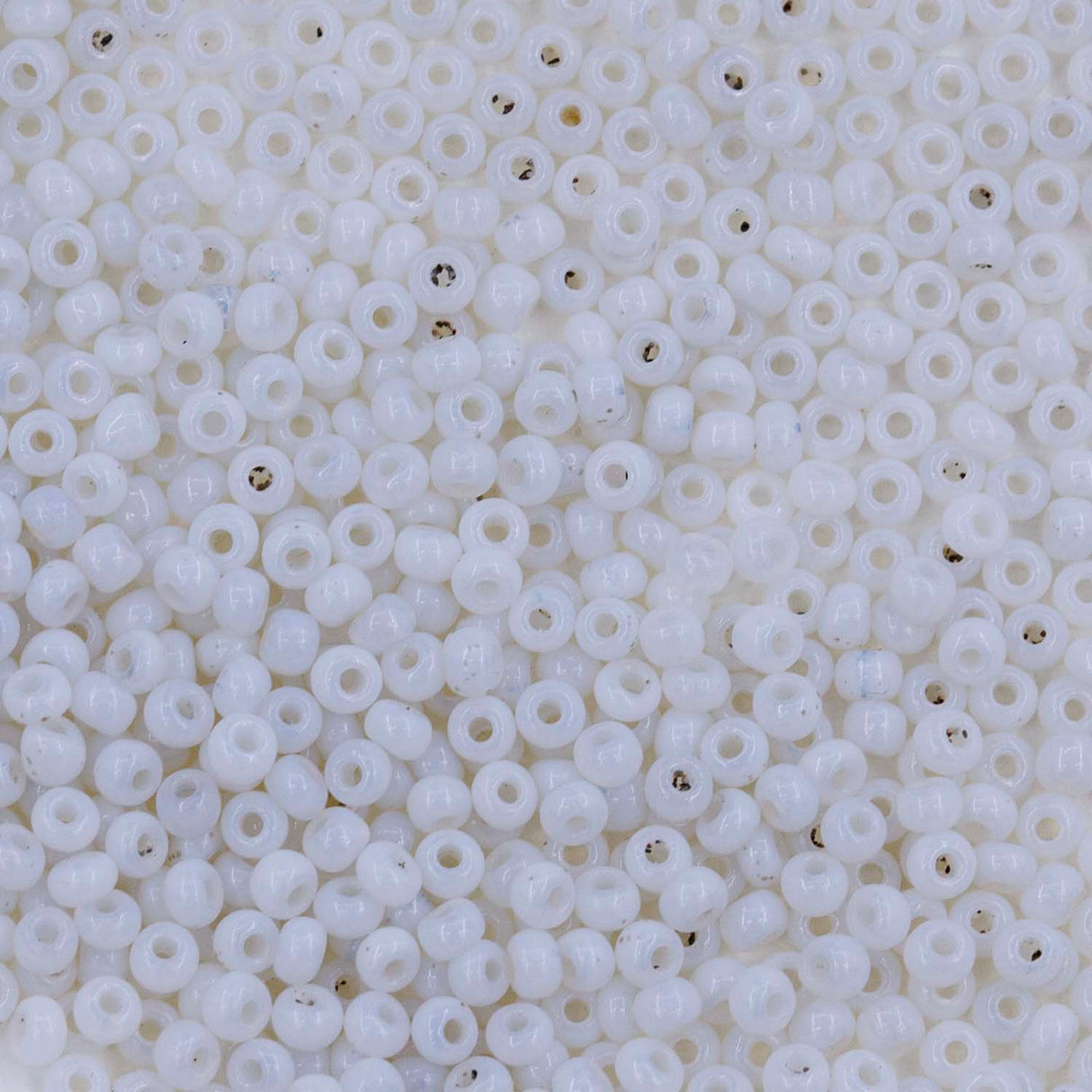 10SV8212-1: Antique Venetian 10/0 Seed Bead Opaline White #1 - 10 Grams