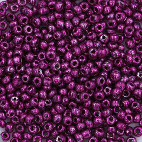 10SV895-1: Antique Venetian 10/0 Seed Bead Metallic Red Violet #1 - 10 Grams
