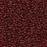 11SM0304: Miyuki Japanese Seed Bead 11/0 Garnet Gold Luster - 250GM