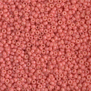 11SM4464: Miyuki Japanese Seed Bead 11/0 Dark Salmon Pink Opaque Duracoat - 250GM