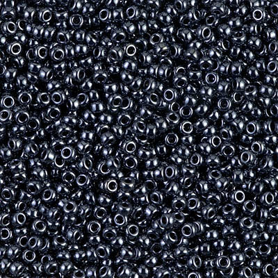 11SM0451: Miyuki Japanese Seed Bead 11/0 Gunmetal - 250GM