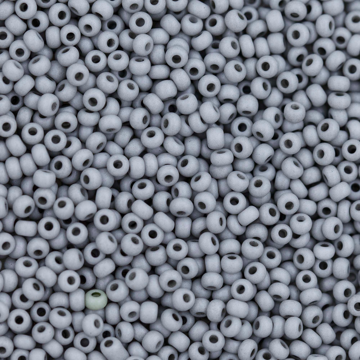 11SB104-TVR: CZ Seed Bead Opaque Moonstone 11/0 - 1HK