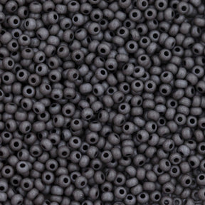 11SB108-TV: CZ Seed Bead Opaque Stone Grey 11/0 - 6HK