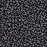 11SB108-TVR: CZ Seed Bead Opaque Stone Grey 11/0 - 1HK