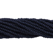 11SB109-M: CZ Seed Bead Op Black Matte 11/0 6HK