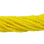 11SB122R: CZ Seed Bead Op LT Yellow 11/0-1HK