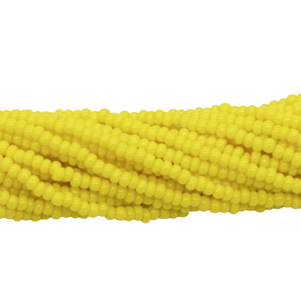 11SB122R: CZ Seed Bead Op LT Yellow 11/0-1HK
