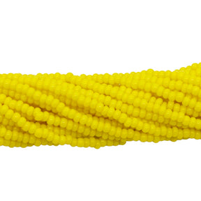 11SB122R: CZ Seed Bead Op LT Yellow 11/0-1HK