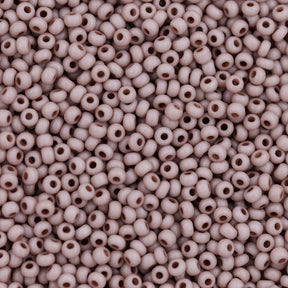 11SB153-TV: CZ Seed Bead Opaque Mocha 11/0 - 6HK