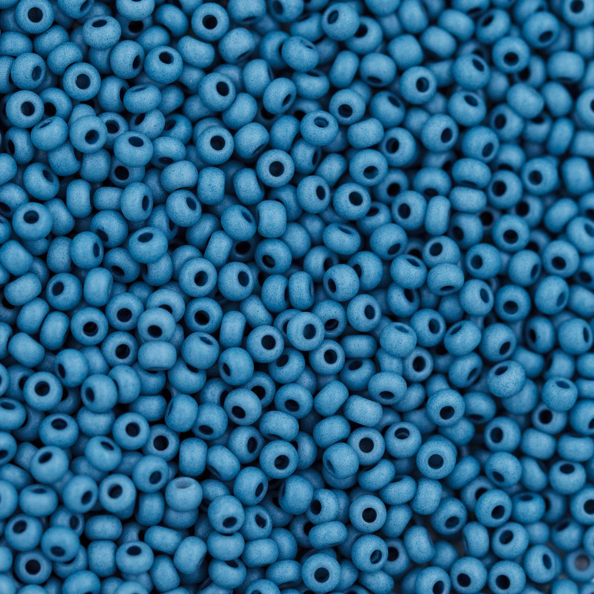 11SB167-TVR: CZ Seed Bead Opaque Deep Sea 11/0 - 1HK
