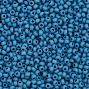 11SB167-TVR: CZ Seed Bead Opaque Deep Sea 11/0 - 1HK