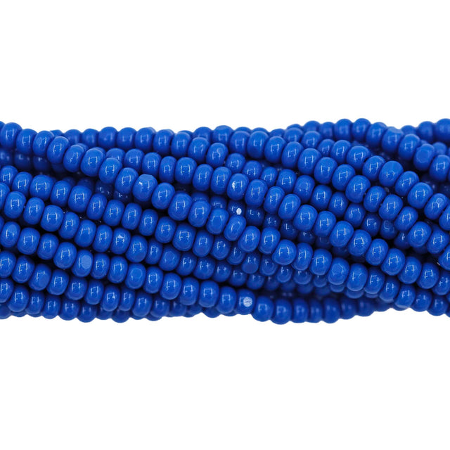 11SB168-CR: CZ Seed Bead True Cut Op Teal Blue 11/0-1HK