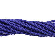 11SB178-M: CZ Seed Bead Op Navy Blue Matte 11/0 6HK