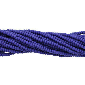 11SB178-M: CZ Seed Bead Op Navy Blue Matte 11/0 6HK