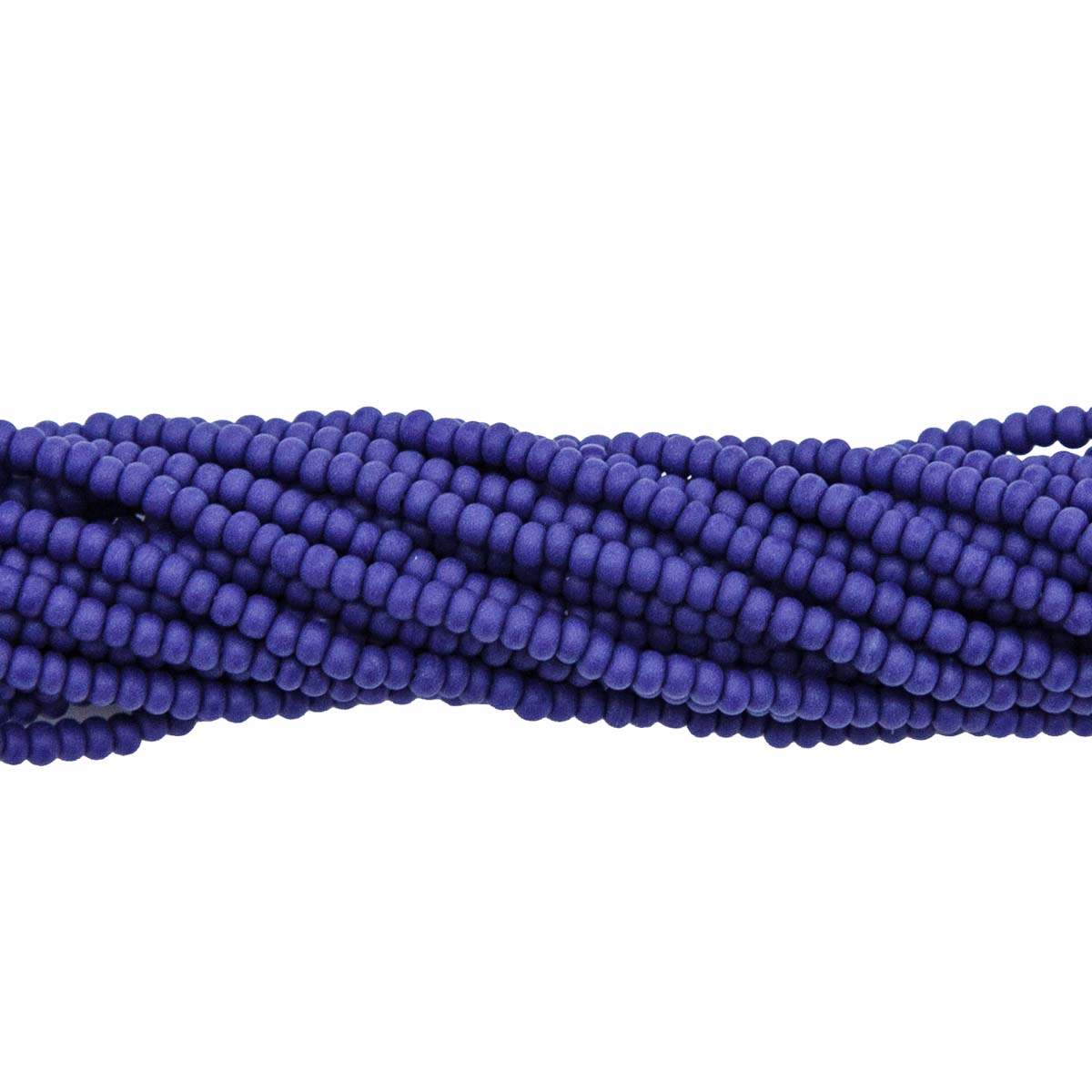 11SB178-MR: CZ Seed Bead Op Navy Blue Matte 11/0-1HK