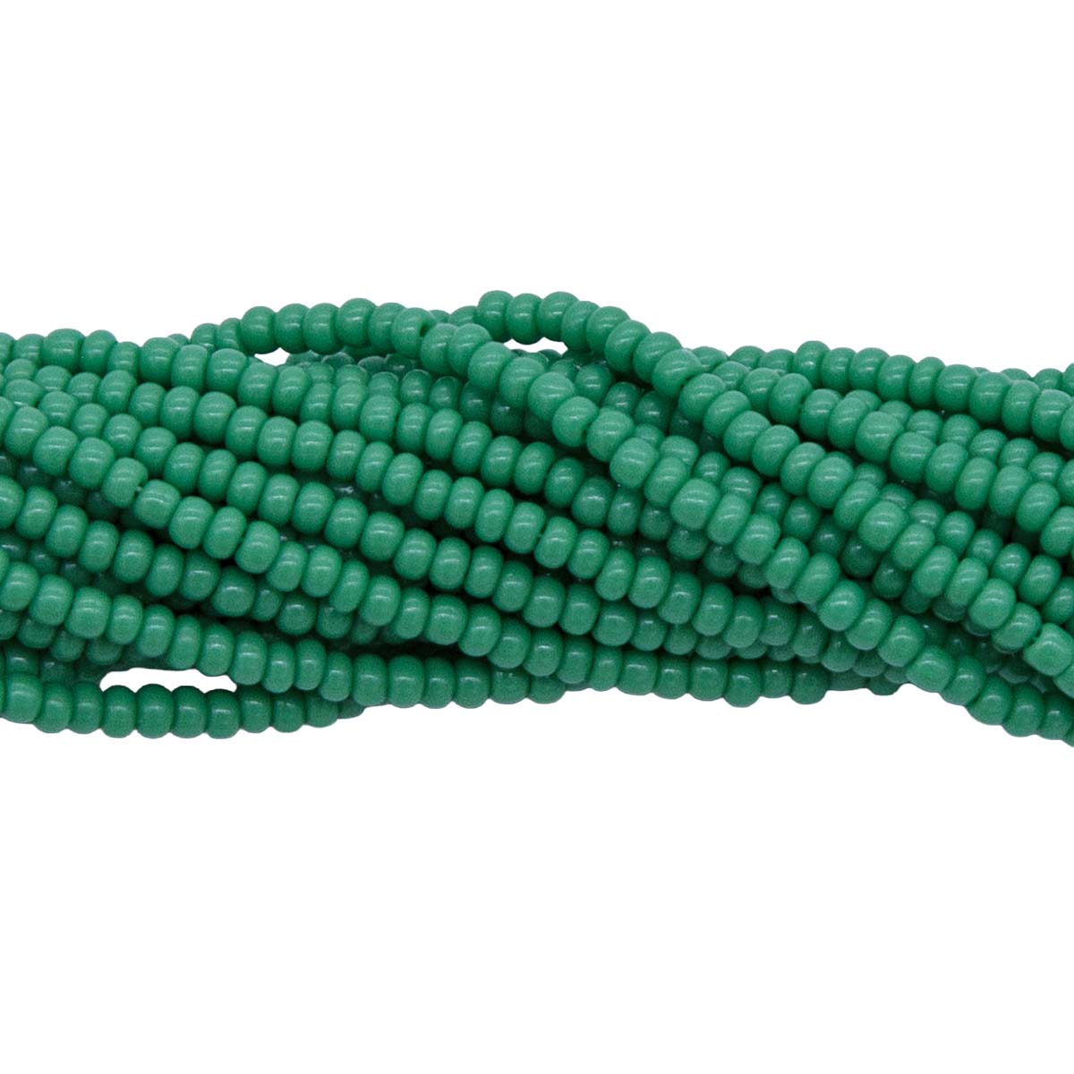 11SB184R: CZ Seed Bead Op Green 11/0-1HK