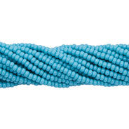 11SB185: CZ Seed Bead Op Turquoise Green 11/0 6HK