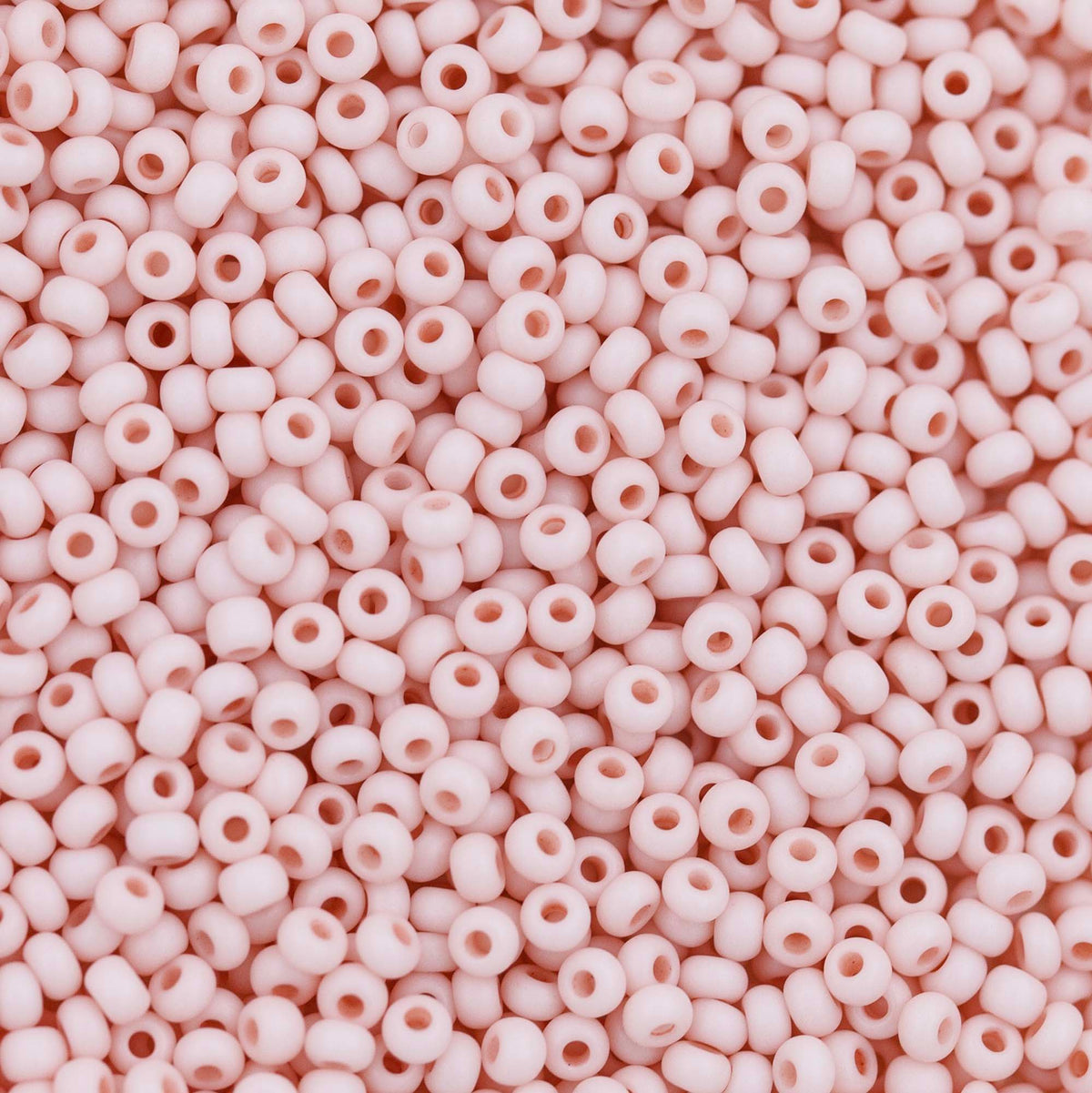 11SB192-TVR: CZ Seed Bead Opaque Taupe Rose 11/0 - 1HK