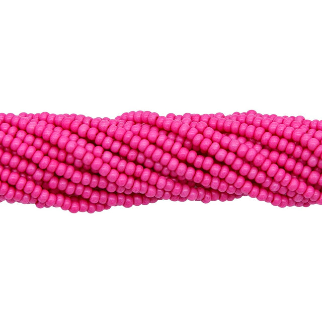 11SB193-ITMR: CZ SB Terra Intensive Dark Pink Matte 11/0 1HK