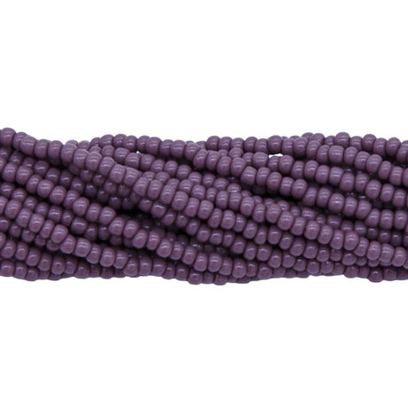 11SB196: CZ Seed Bead Op LT Lavender 11/0 6HK