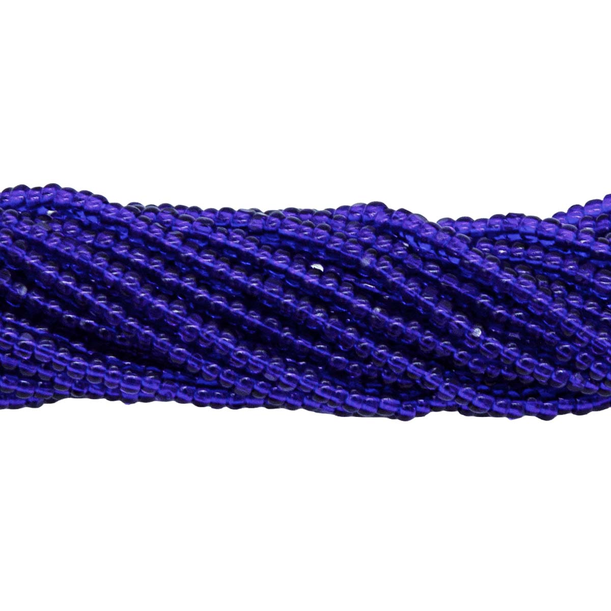 11SB278-C: CZ Seed Bead True Cut TR Cobalt 11/0 6HK