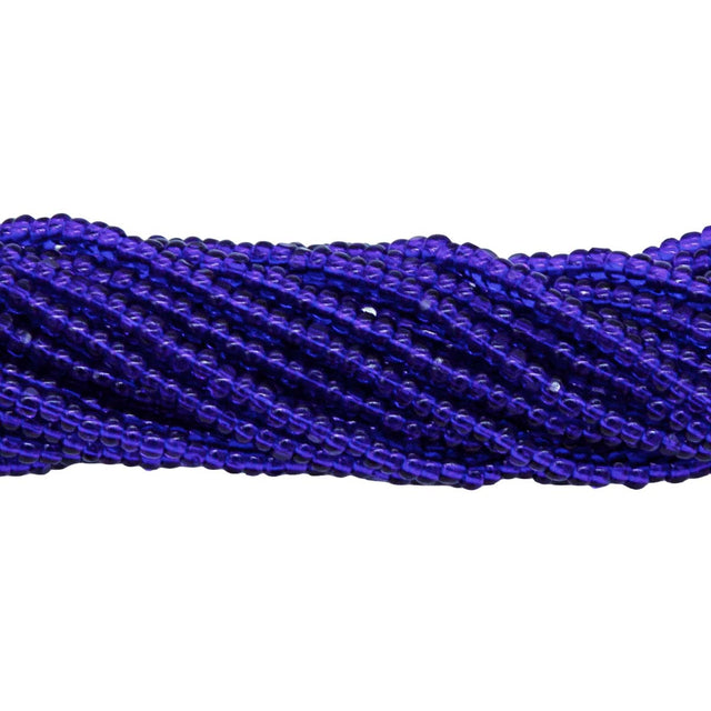 11SB278-C: CZ Seed Bead True Cut TR Cobalt 11/0 6HK