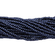 11SB309R: CZ Seed Bead Gunmetal 11/0-1HK