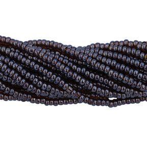11SB356-TR: CZ Seed Bead Sfinx Trans Dark Topaz 11/0-1HK
