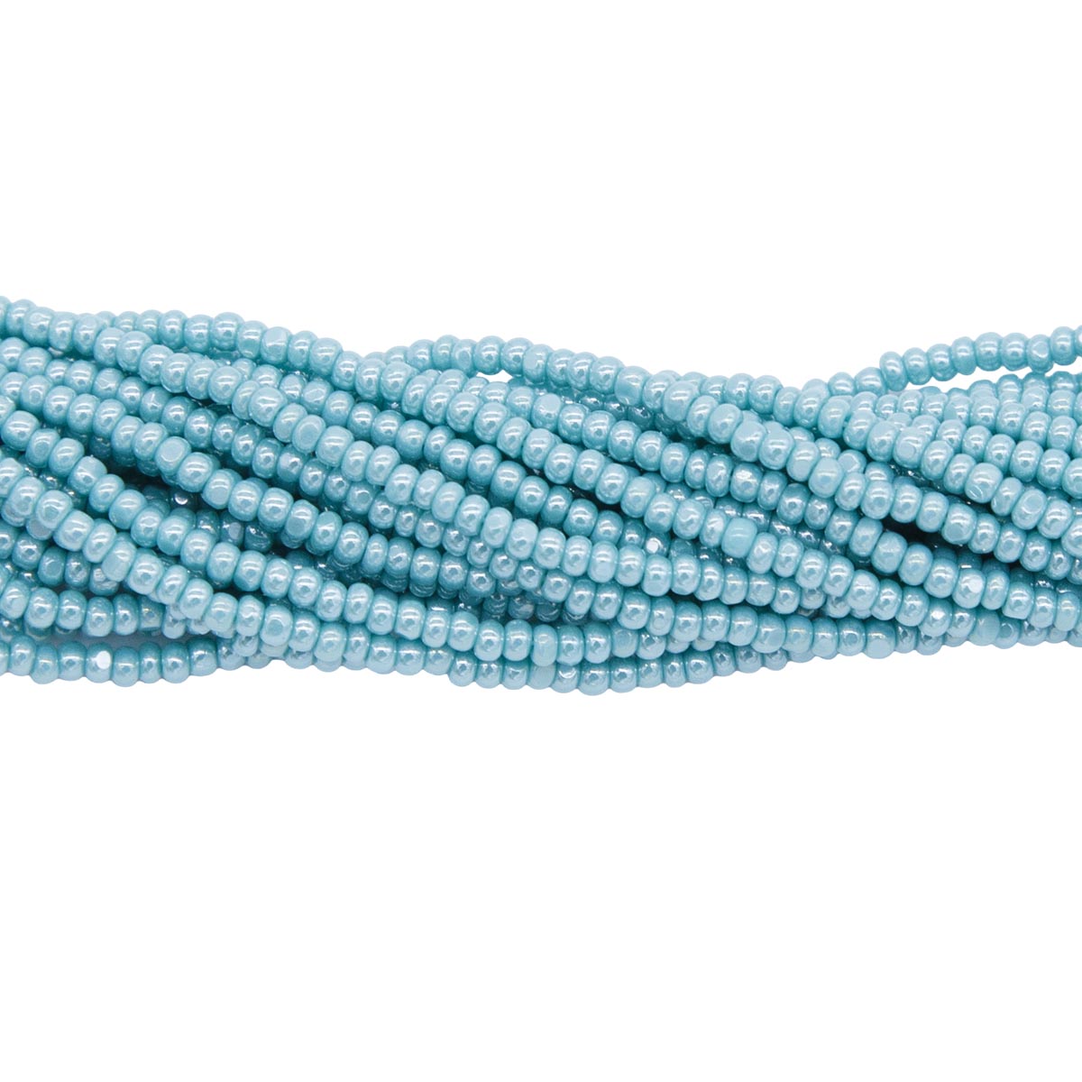 11SB385-C: CZ Seed Bead True Cut Sfinx Turquoise Green 11/0 - 6HK