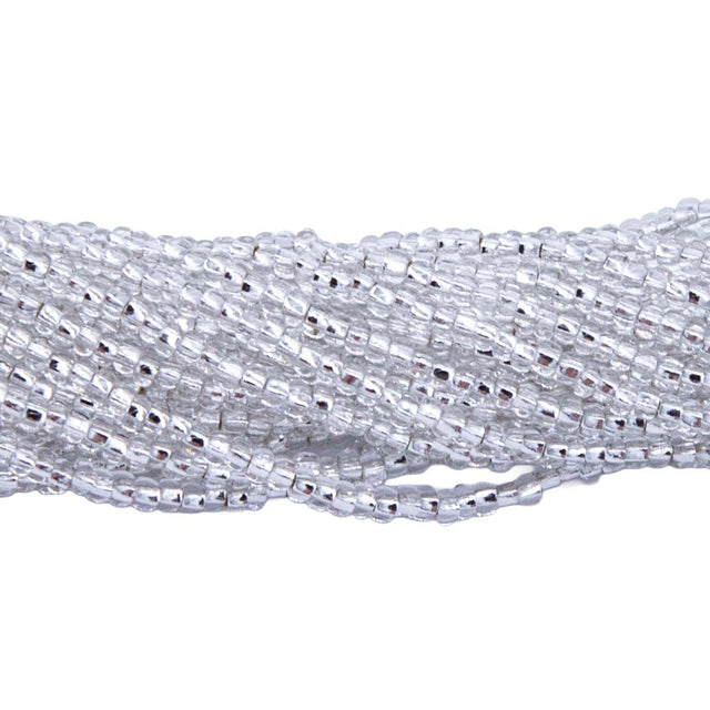 11SB412R: CZ Seed Bead Silverlined Crystal 11/0-1HK