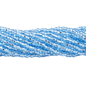 11SB462R: CZ Seed Bead SIL-Line LT Aqua 11/0-1HK