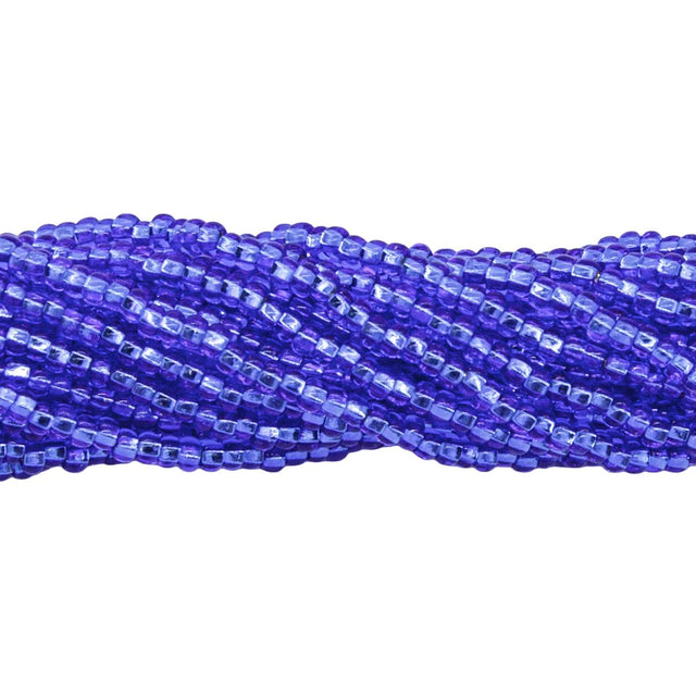 11SB474R: CZ Seed Bead SIL-Line Sapphire 11/0-1HK