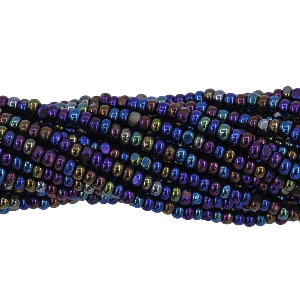 11SB579-TCR: CZ Seed Bead True Cut Deep Cobalt AB 11/0-1HK
