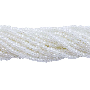 11SB614R: CZ Seed Bead Pearl Off White 11/0-1HK