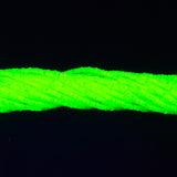 11SB622-NTR: CZ Seed Bead Neon Yellow On Crystal 11/0-1HK