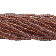 11SB7212-C: CZ Seed Bead True Cut Copper Lined Crystal 11/0 6HK