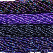 11SB999-MX73: Preciosa Czech Seed Bead Bundle Nebula Nirvana 11/0