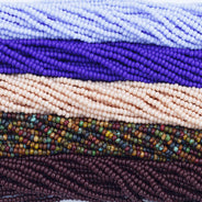 11SB999-MX78: Preciosa Czech Seed Bead Bundle Blue Jeans and Leather 11/0