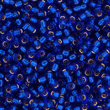 11SM0020: Miyuki Japanese Seed Bead 11/0 Cobalt Silver Lined - 250GM