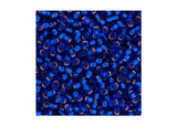 11SM0020: Miyuki Japanese Seed Bead 11/0 Cobalt Silver Lined - 250GM