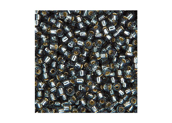 11SM0021: Miyuki Japanese Seed Bead 11/0 Grey Silver Lined - 250GM