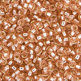 11SM0023: Miyuki Japanese Seed Bead 11/0 Pink Mist Silver Lined - 250GM
