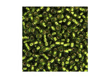 11SM0026: Miyuki Japanese Seed Bead 11/0 Olive Silver Lined - 250GM