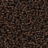 11SM0029: Miyuki Japanese Seed Bead 11/0 Root Beer Silver Lined - 250GM