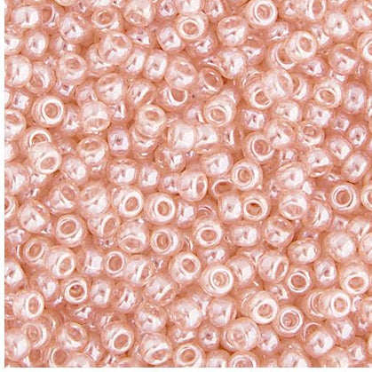 11SM0366R: Miyuki Japanese Seed Bead 11/0 Pink Glazed Luster - 25GM